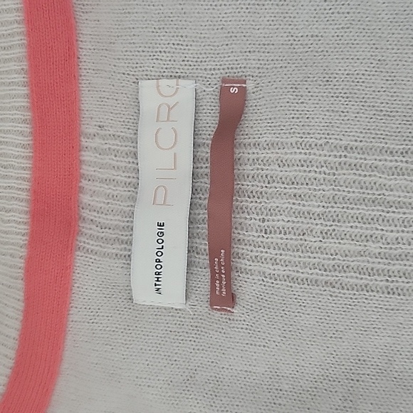 Anthropologie Pilcro Kelly Boyfriend 100% Cashmere Slouchy Cardigan Size S - Picture 10 of 15